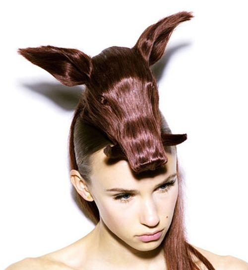 08-The-Hog-Nagi-Noda-野田-凪-Animal-Hairstyles-on-Model-s-Heads-www-designstack-co