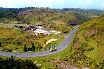 High Way in Itanagar city High Way in Itanagar city