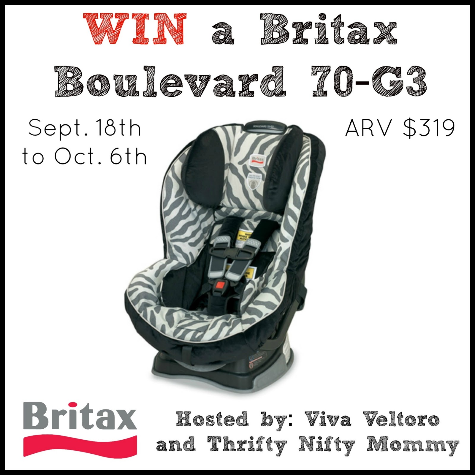 Britax Boulevard 70-G3 Giveaway | Livin' the Mommy Life