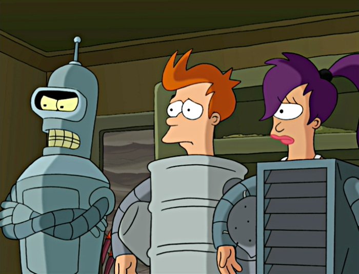 Futurama Temporada 1 x 5 Temor a un Robot [Latino] Bender Futurama Online en