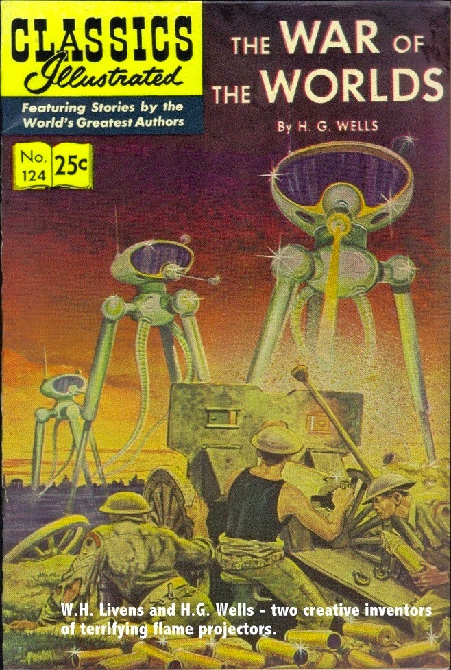 Classics Illustrated - THE WAR OF THE WORLDS  