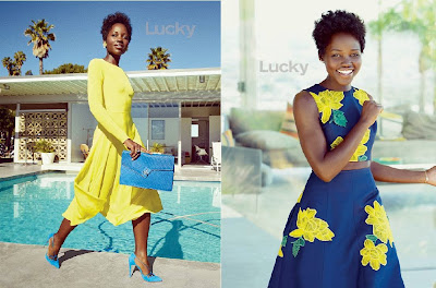 Lupita Nyong'o Talks On Acting, Fame And Confidence In Lucky Magazine, March 2015 Issue