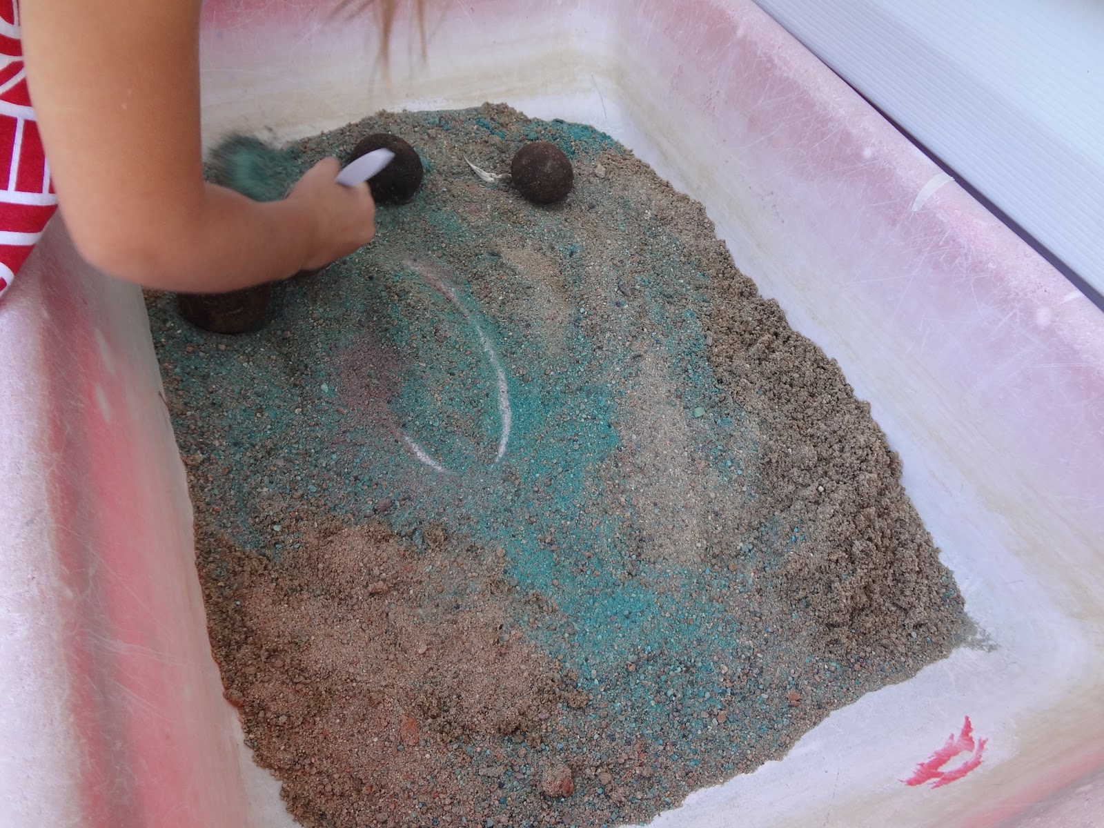 Time for Play: DIY Colored Sand