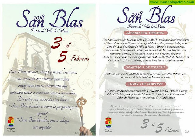 Festividad de San Blas Patrón 2018 - Villa de Mazo