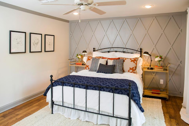 fixer upper master bedroom