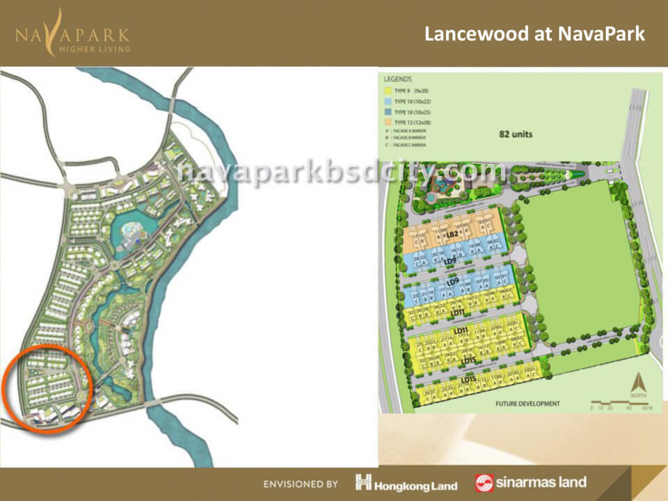 Site Plan Cluster Lancewood Nava Park Site Plan Cluster Lancewood Nava Park
