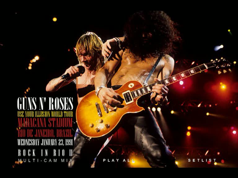 Guns N' Roses - Use Your Illusion I World Tour 1992 In Tokyo Guns N' Roses - Use Your Illusion I World Tour 1992 In Tokyo