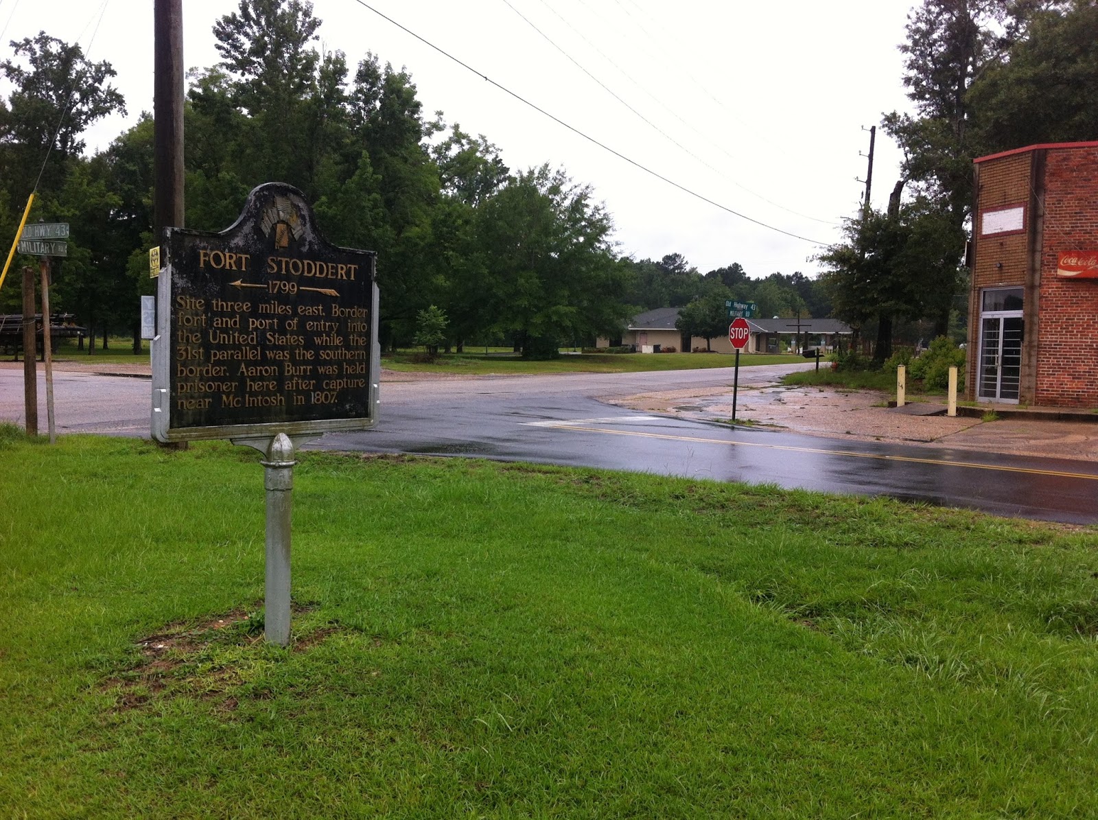 Dispatches from the LPOP Historical marker tells of old border fort