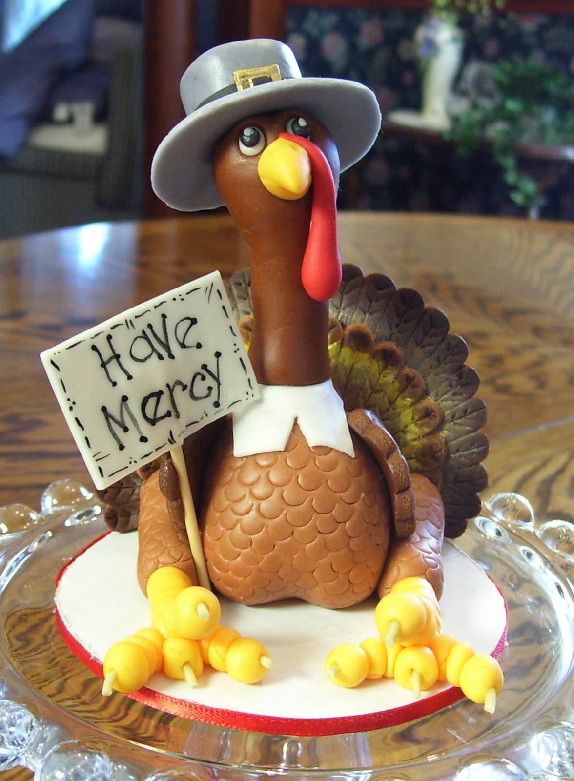 Crazy Cool Cakes by Linda: Have Mercy Turkey Tutorial in Fondant