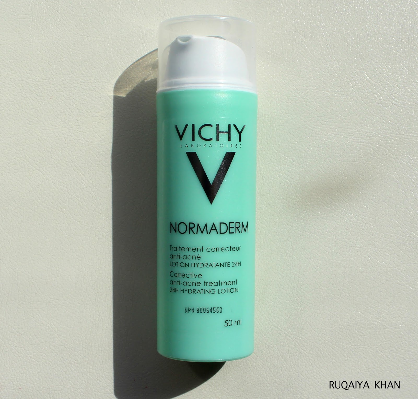 Ruqaiya Khan VICHY NORMADERM 3 Step Skincare Routine for Acne Prone