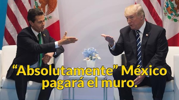Donald Trump vuelve a "HUMILLAR Y RIDICULIZAR" a Peña Nieto frente a medios internacionales. 