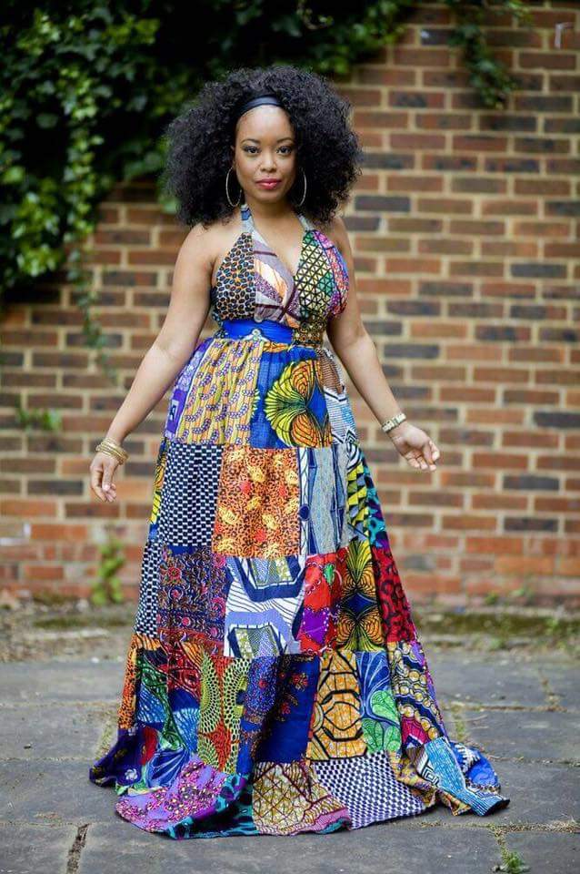 latest ankara patches styles