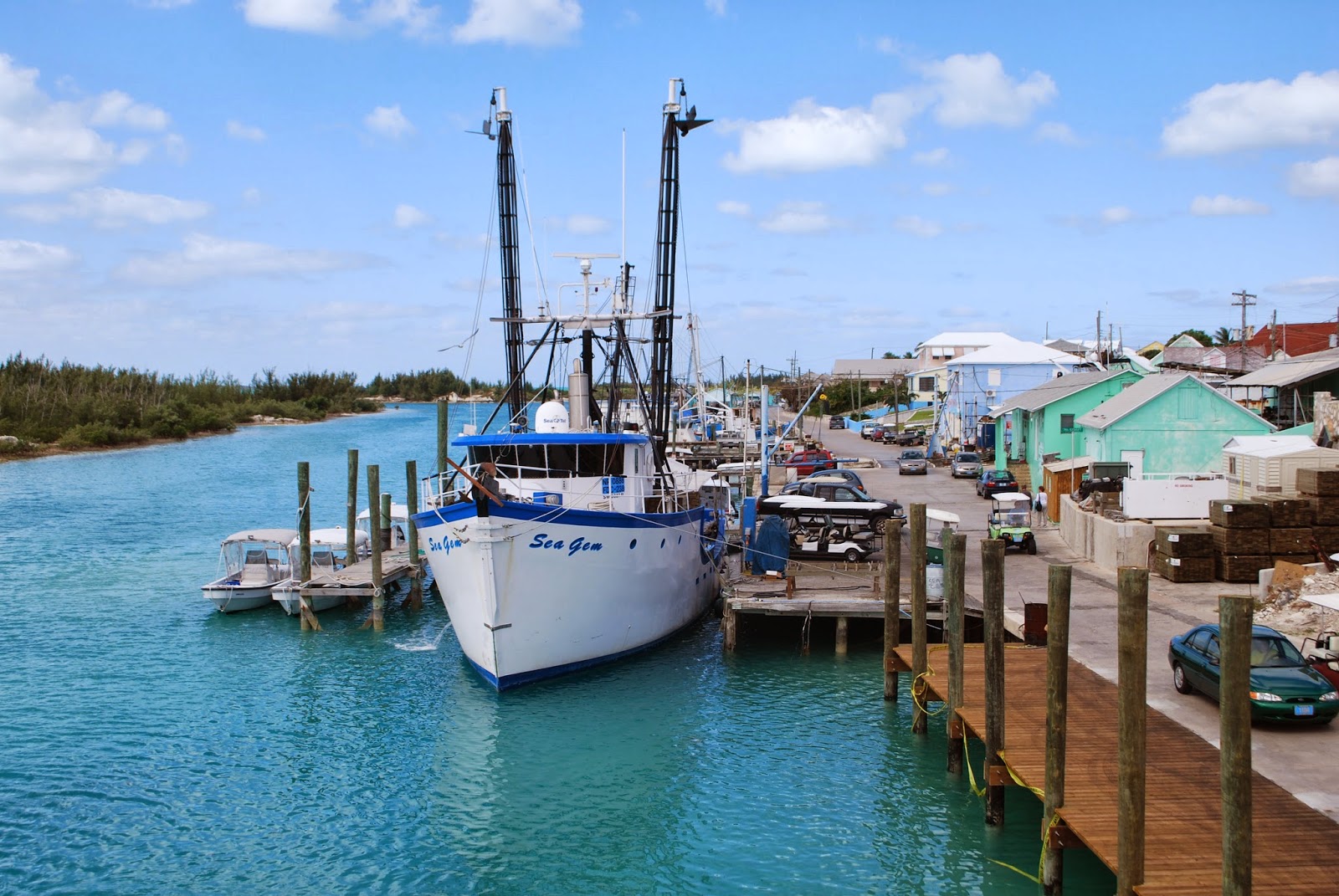 M/V Serenity Spanish Wells and waiting on weather.