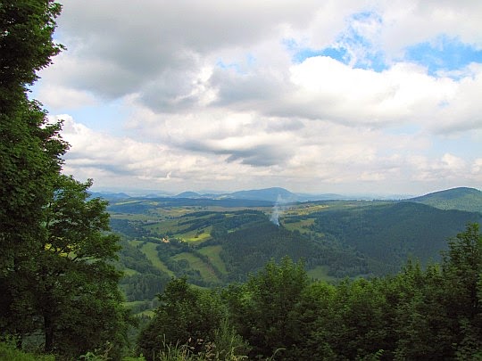 Panorama z Rogowca.