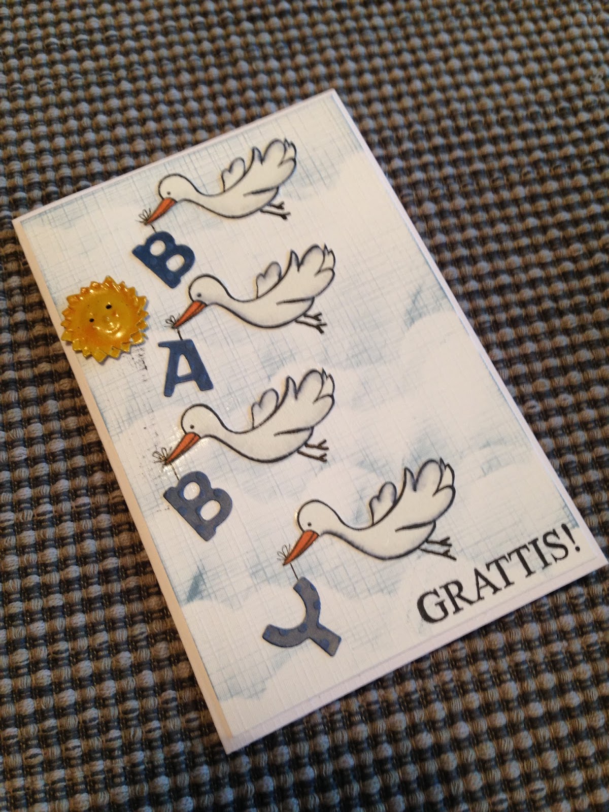 Randis hobbyverden: Babykort med ny vri