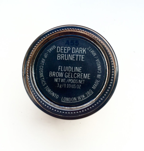 MAC Fluidline Brow Gelcreme in Deep dark brunette MAC Fluidline Brow Gelcreme in Deep dark brunette