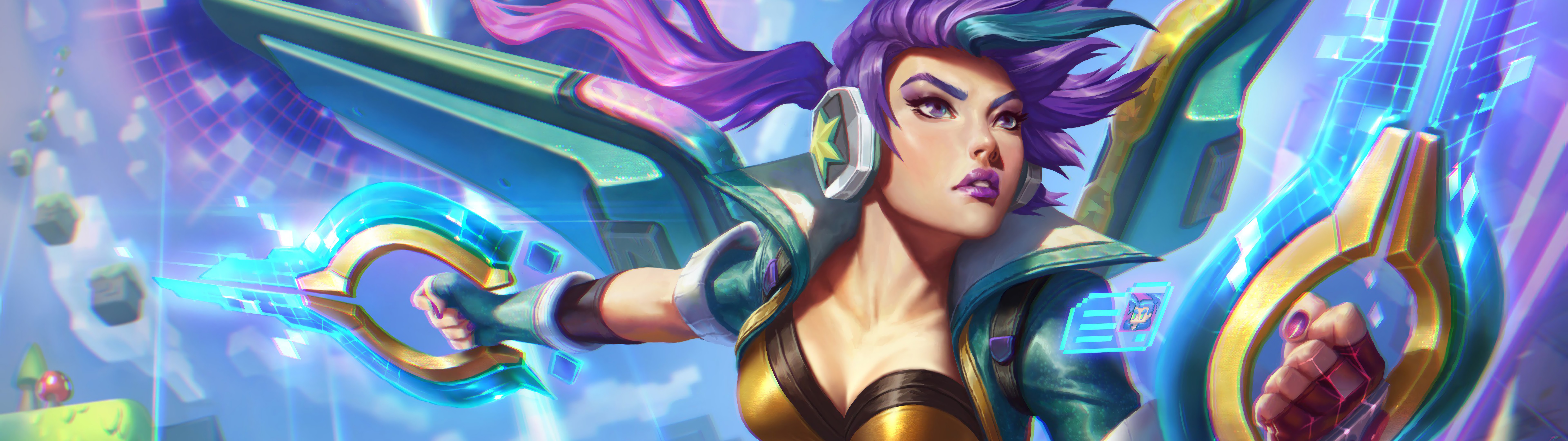 Arcade Kai Sa Splash Art Lol 8k Wallpaper 113 Arcade Kai Sa Splash Art Lol 8k Wallpaper 113