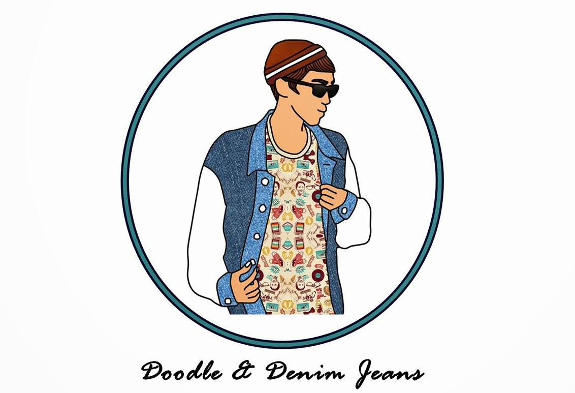 Doodle and Denim Jeans