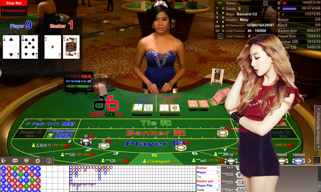 Panduan dan Cara Bermain Judi Baccarat Online Live Casino - Situs judi
