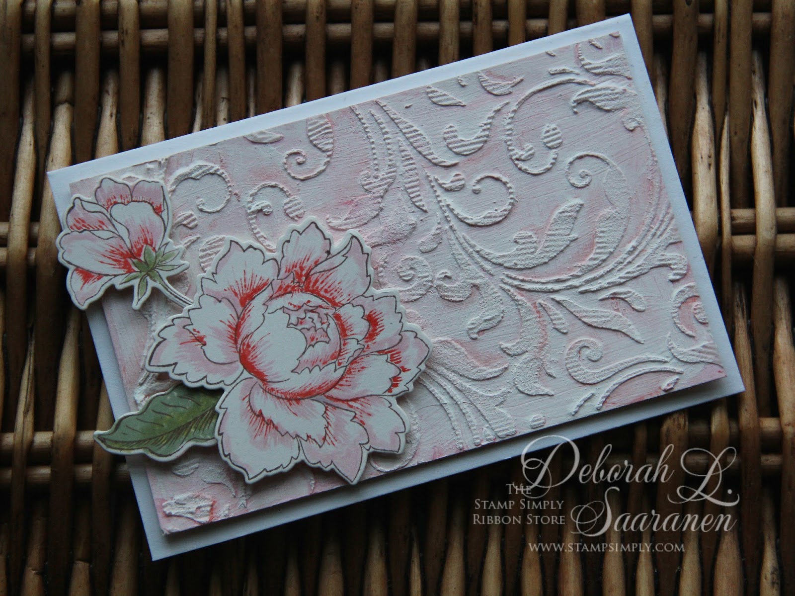 Dream in Color... Altenew Peony Bouquet Stamps and Dies