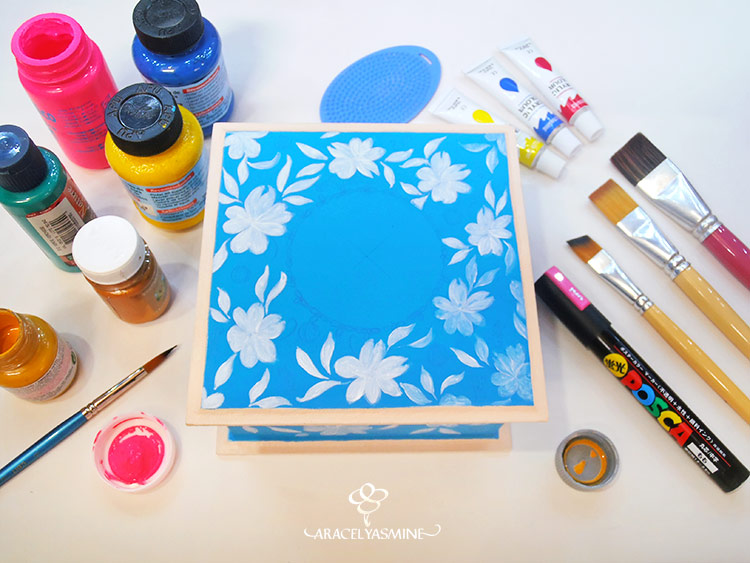 El arte de pintar con acrílicos Aracelyasmine Repujado en aluminio