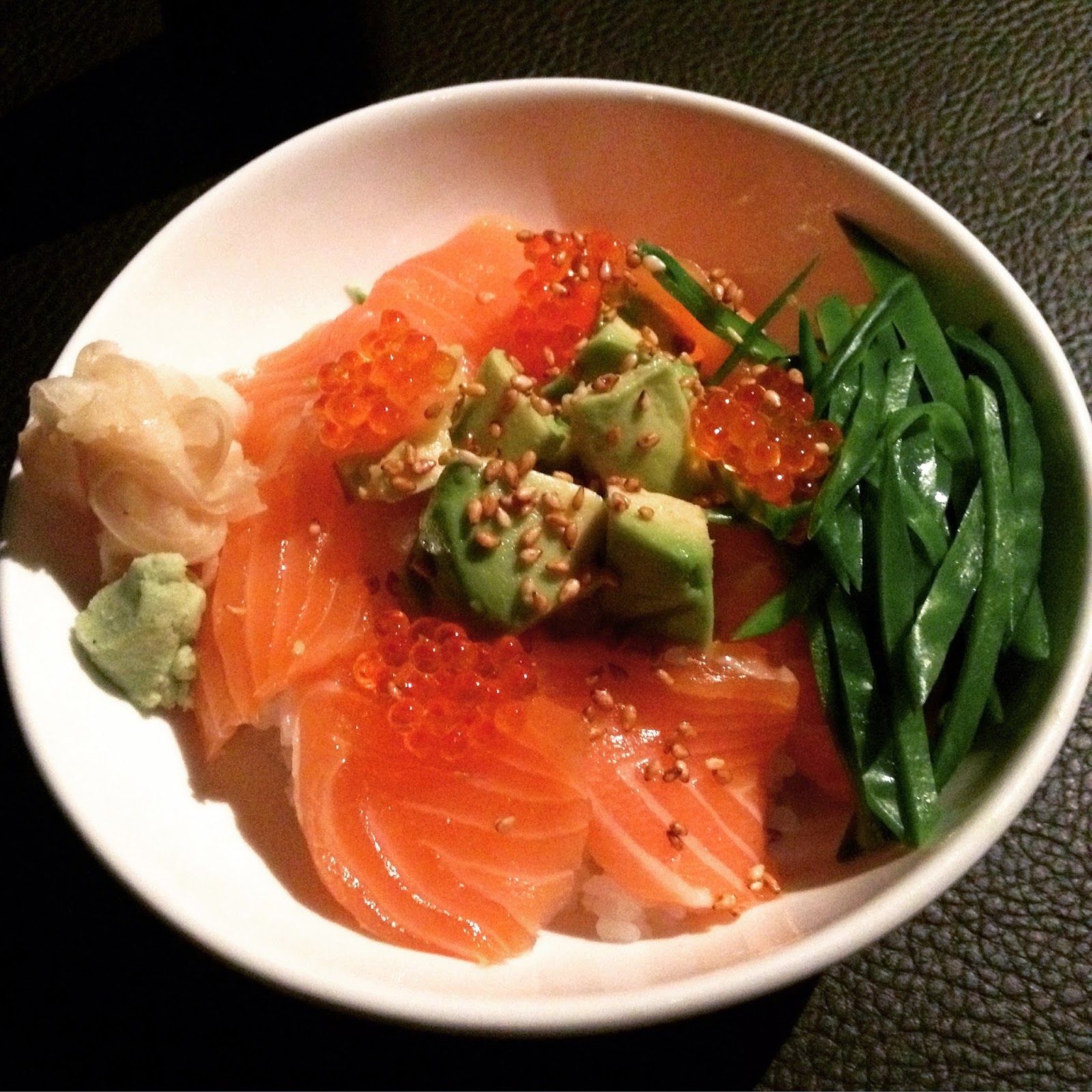 Dinner at Sticks N Sushi, Covent Garden Lily Lipstick