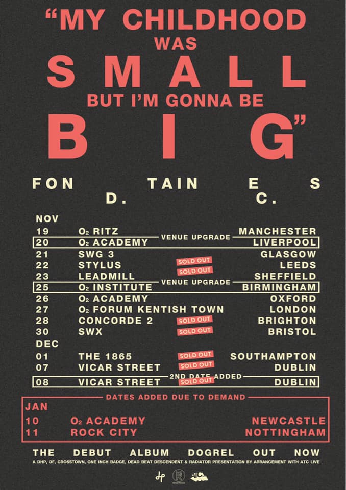 ALBUM OF THE WEEK [16] Fontaines DC Dogrel (2019)