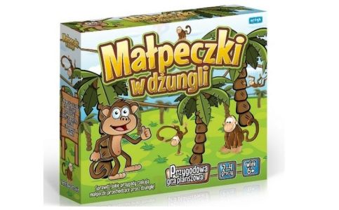 Wygraj 1 z 3 gier planszowych firmy Artyk „Małpeczki w dżungli” Konkurs