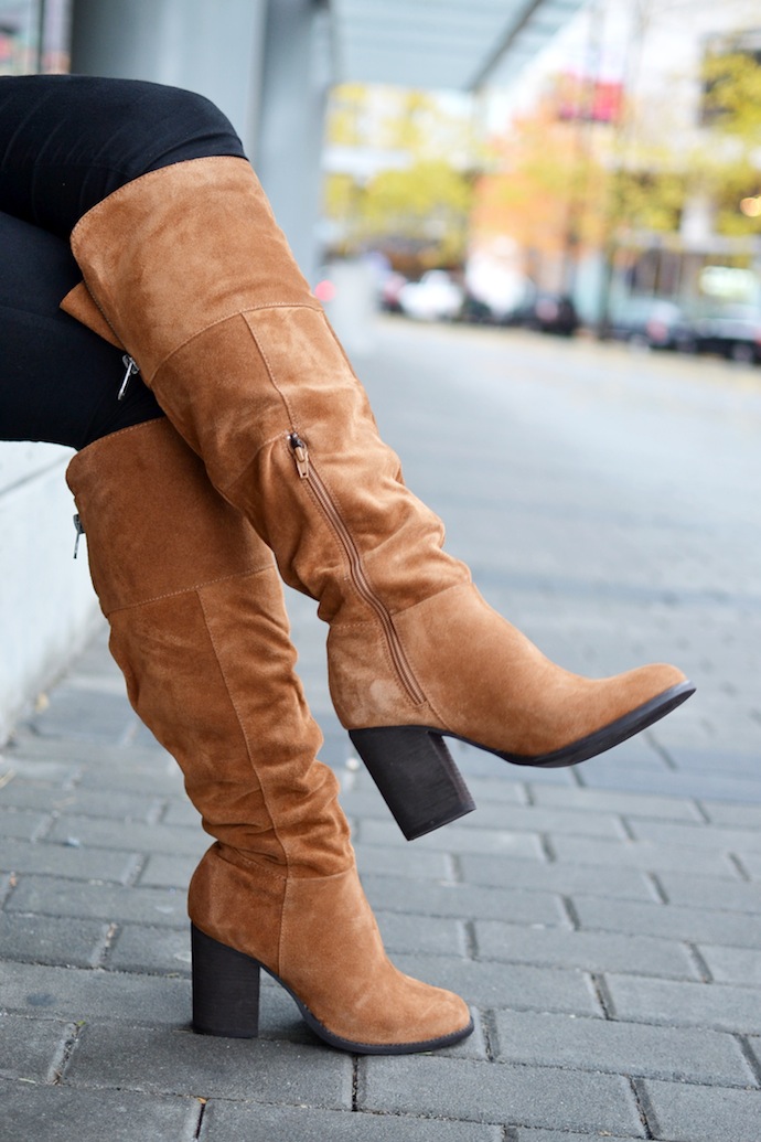le chateau over the knee boots