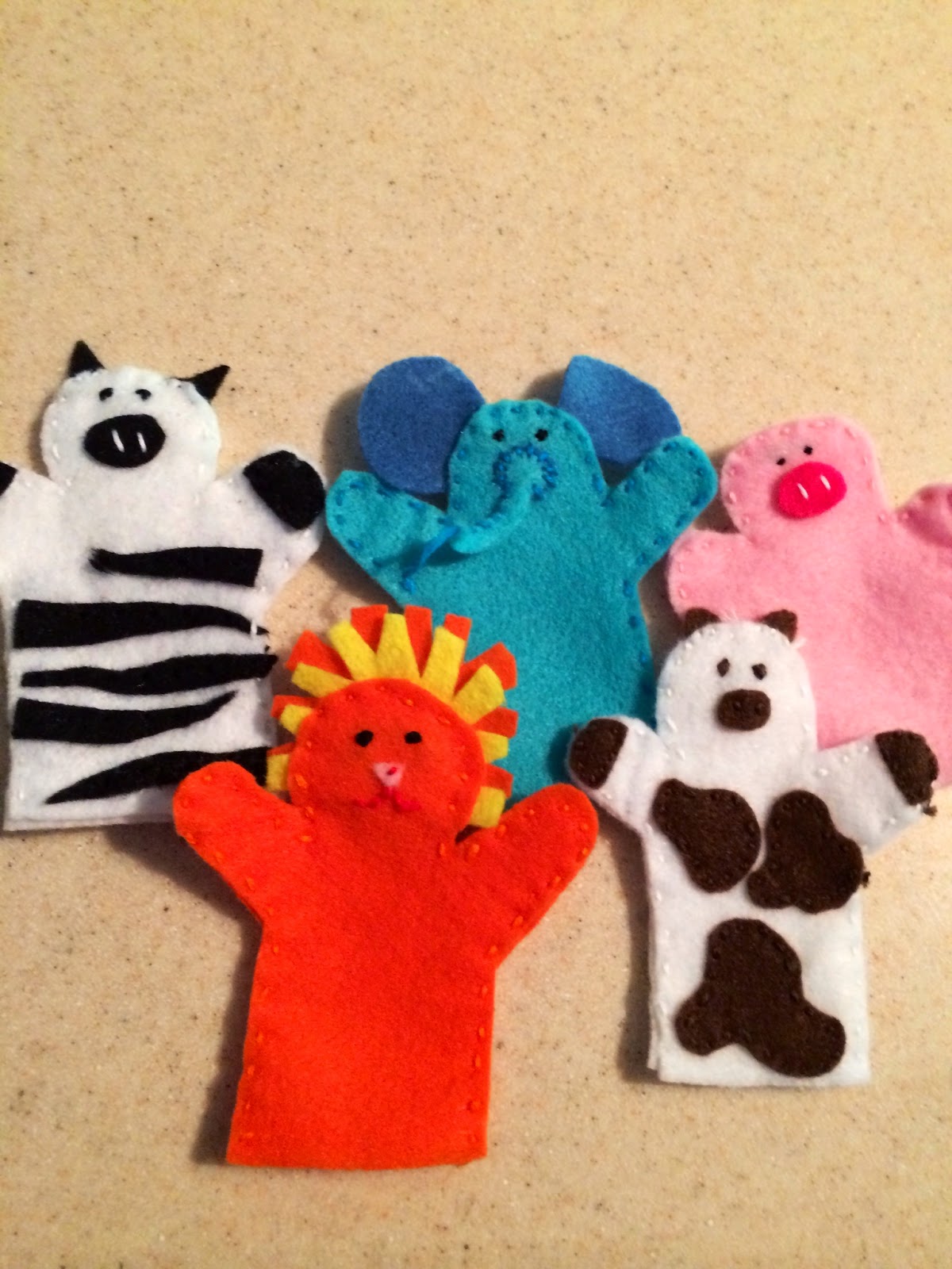 the little lewis life finger puppets