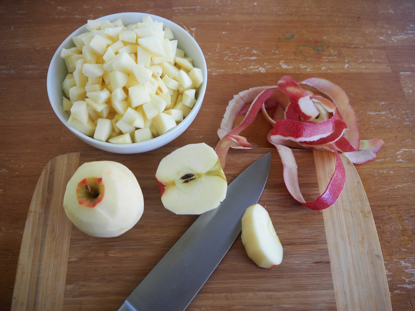 Apple pie filling Life Behind The Purple Door