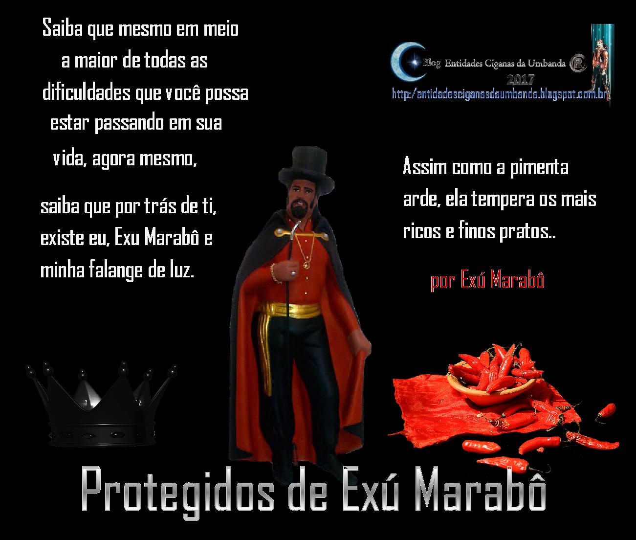 PROTEGIDOS DE EXU MARABÔ PROTEGIDOS DE EXU MARABÔ