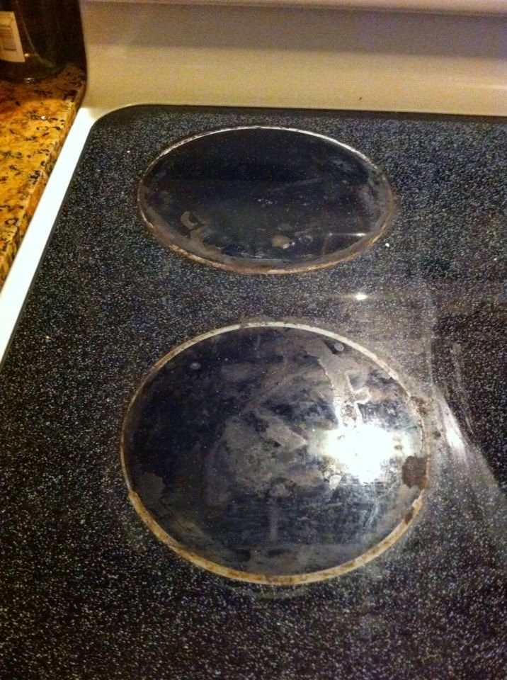 Spring Hill Coupon Club How to clean that Glass Top Stove! Clean and