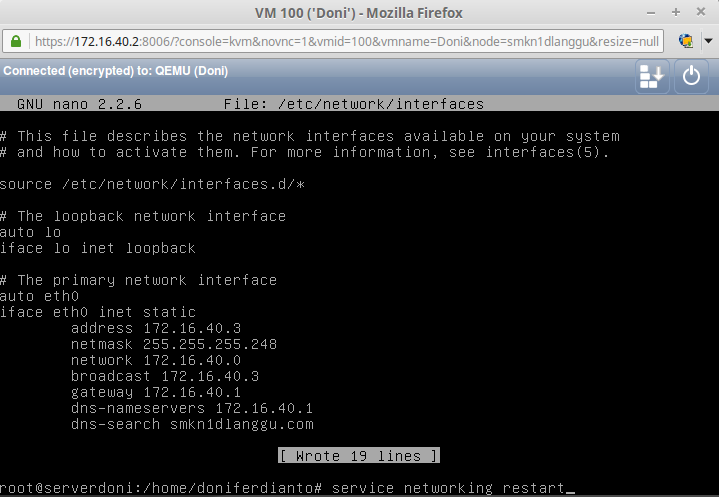 Файл interfaces Debian. Etc Network interfaces Debian.