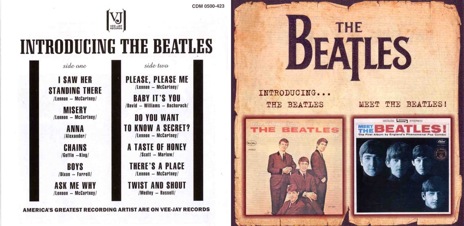 The Beatles Introducing...The Beatles Meet The Beatles (2000) 60's70's ROCK The Beatles Introducing...The Beatles Meet The Beatles (2000) 60's70's ROCK
