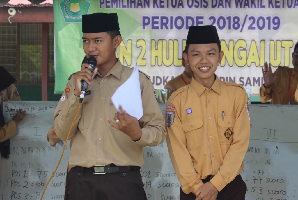 KATA SAMBUTAN KETUA PANITIA ACARA OSIS Kata sambutan