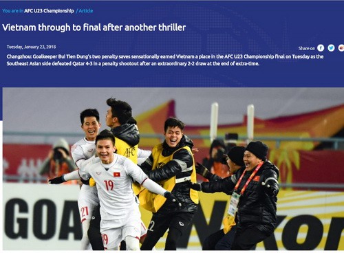 Cả nước mừng chiến thắng U23 Việt Nam