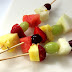 Fruit Kebabs | Mango Dipping Sauce