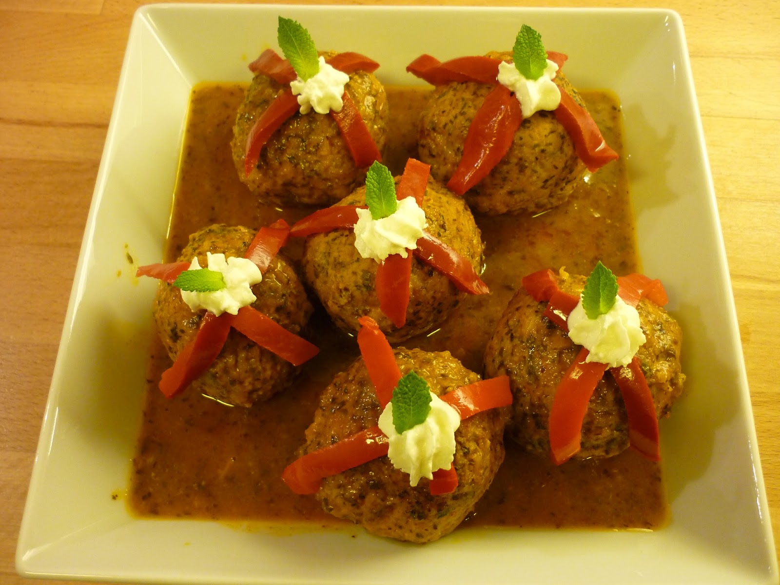ABC i Persisk mat : Kofteh - (Persiska köttbullar) - (Persian meatballs)