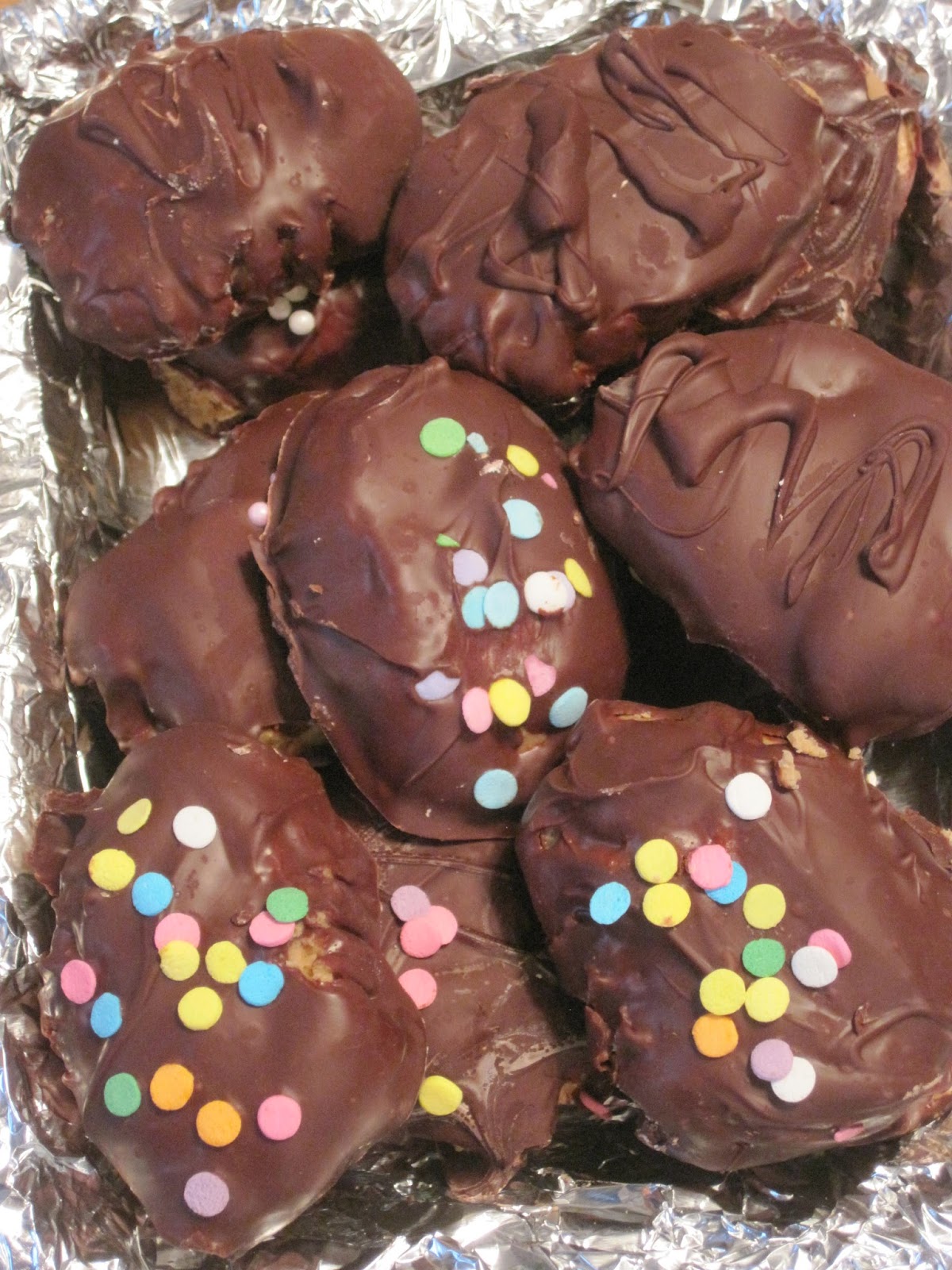 BreakingEleven Chocolate Covered Peanut Butter Eggs