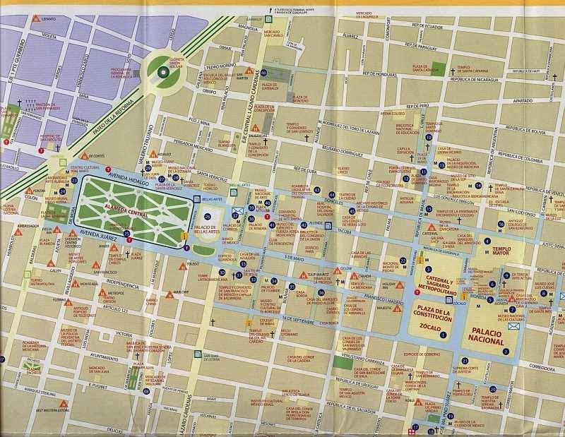 Mexico City Mexico On World Map Map Of World