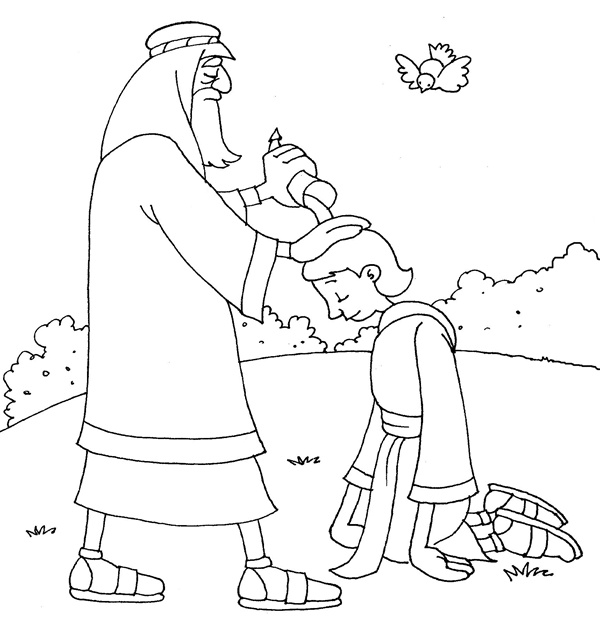 david spares saul coloring pages - photo #27