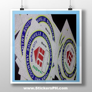 Vehicle Reflective Stickers - Southville Subdivision