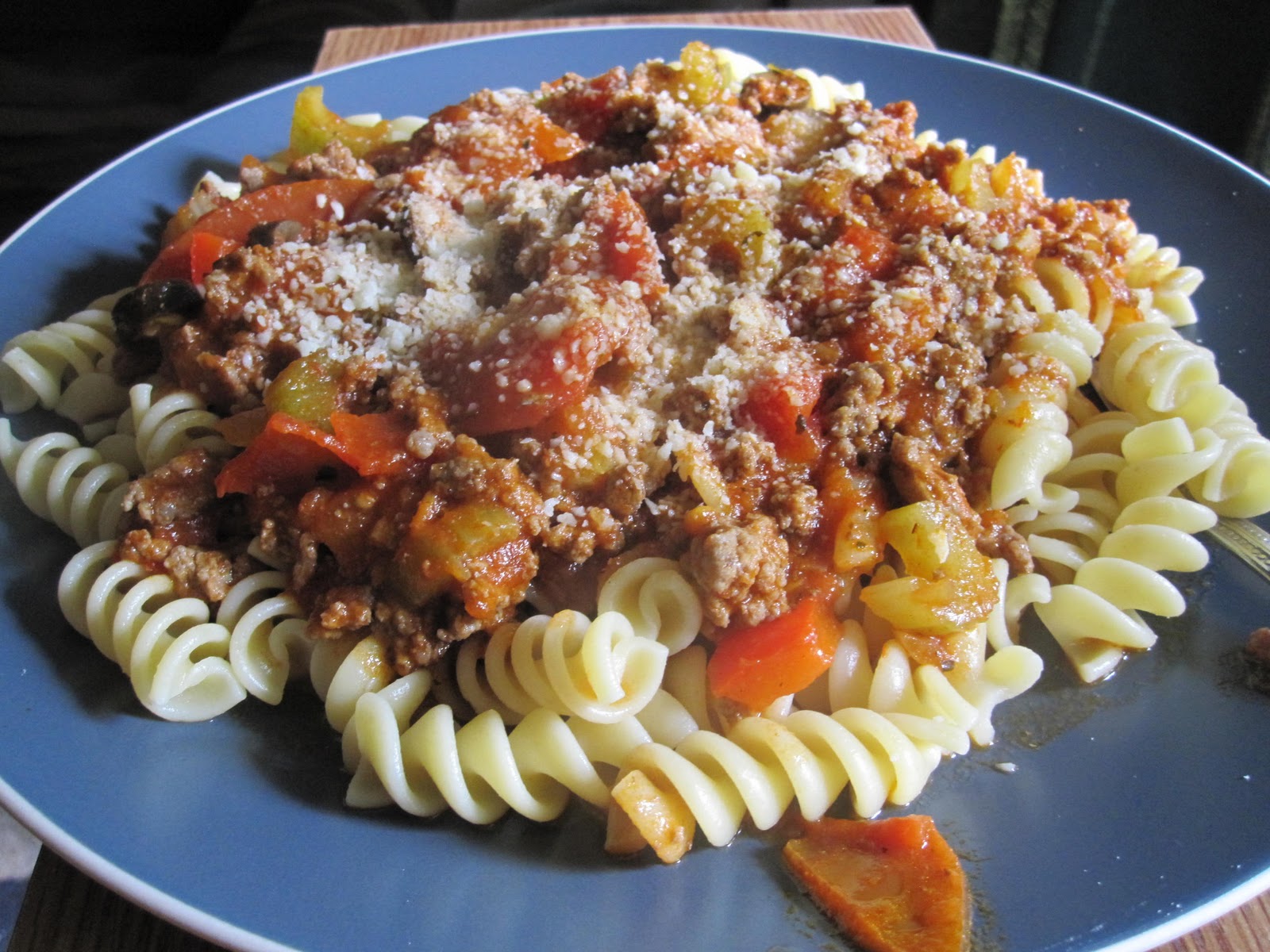 The Food Frontier Pasta Sauce with Rotini Noodles