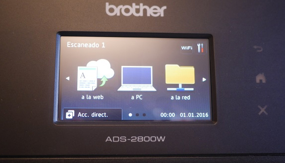 Brother ADS-2800W Escáner Departamental Doble Cara