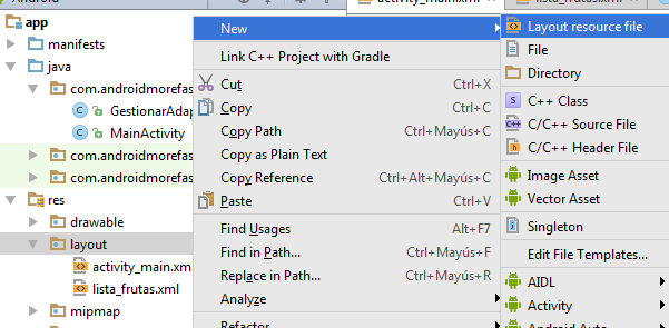 center text within a listview android studio