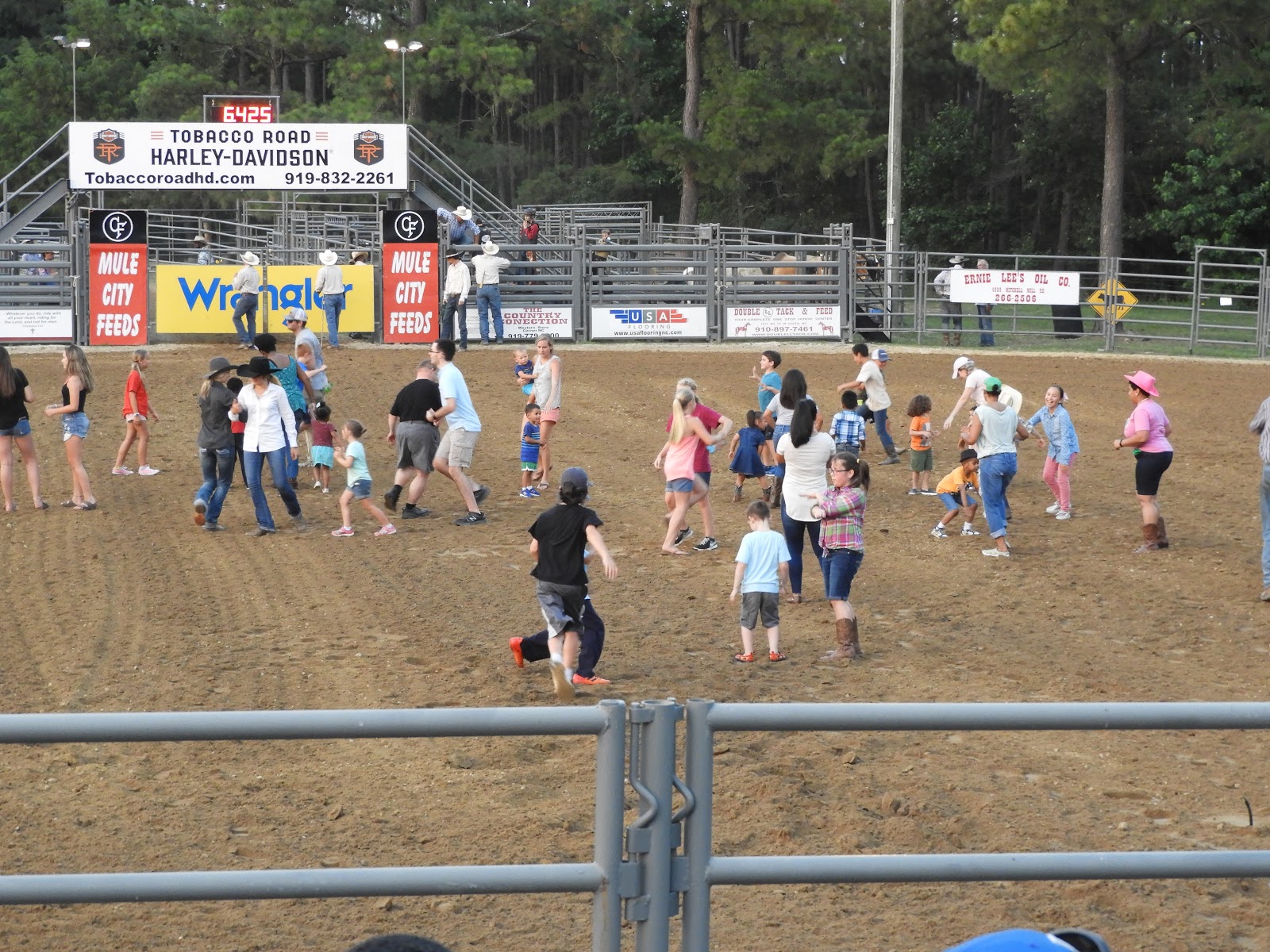 There is a Rodeo in Raleigh NC Carousel Farms