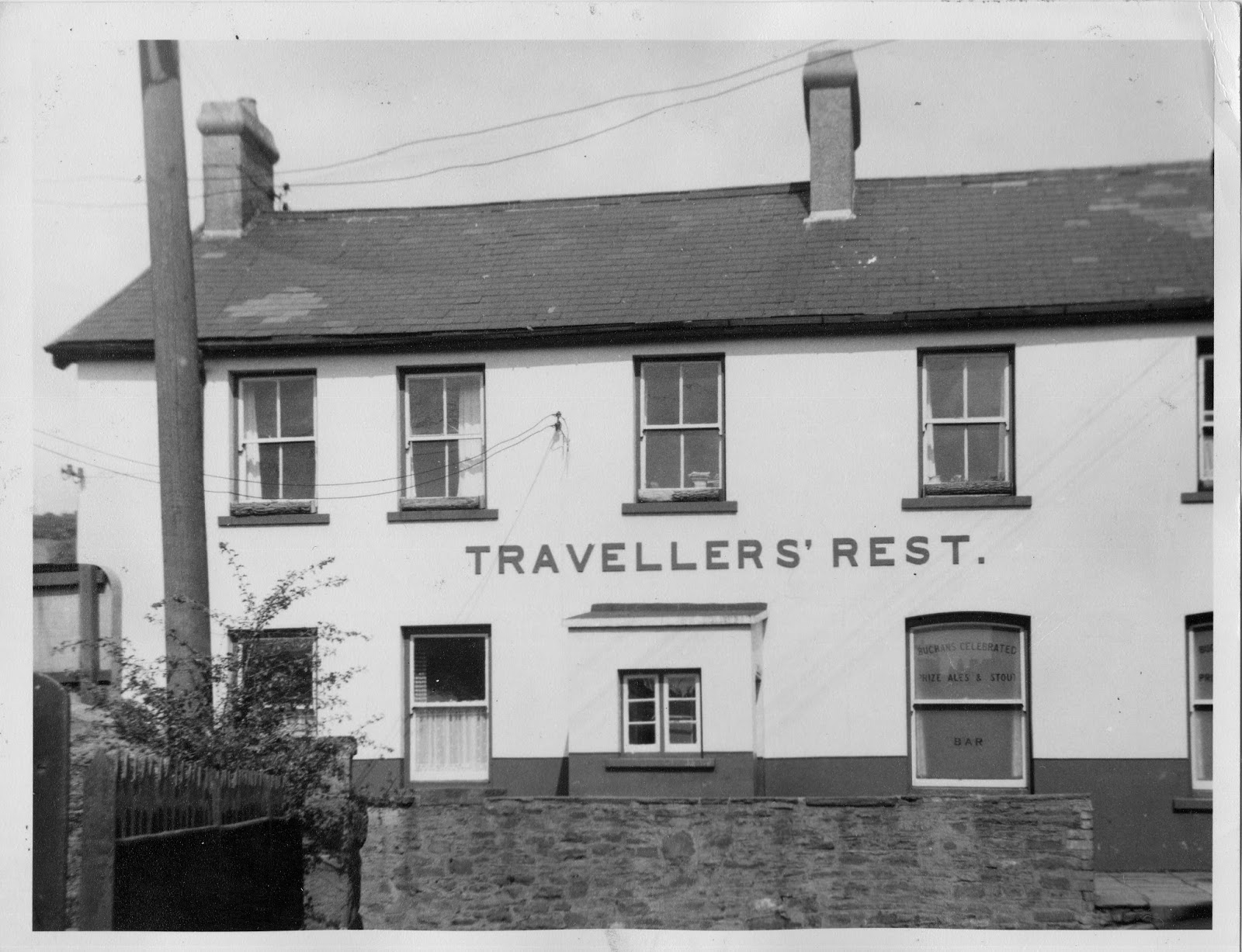 Brew Wales Now and Then, former Traveller's Rest, Aberbargoed