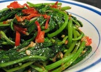 tumis kangkung resep tumis kangkung saos tiram spesial