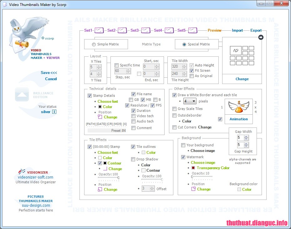 Download Video Thumbnails Maker Platinum 11.0.0.3 Full Cr@ck